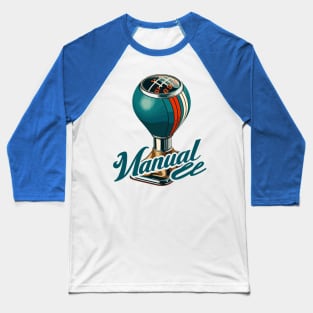 Manual Gear Shift Baseball T-Shirt